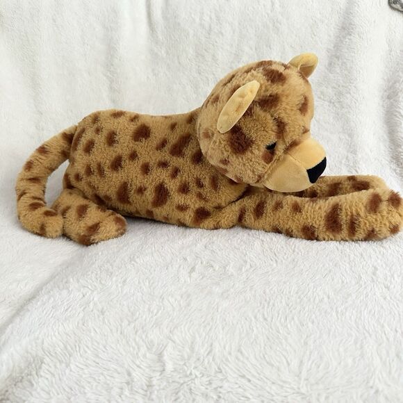 Target Pillowfort Cheetah 18" Throw Pillow Plush Stuffed Animal Cat - Picture 1 of 5